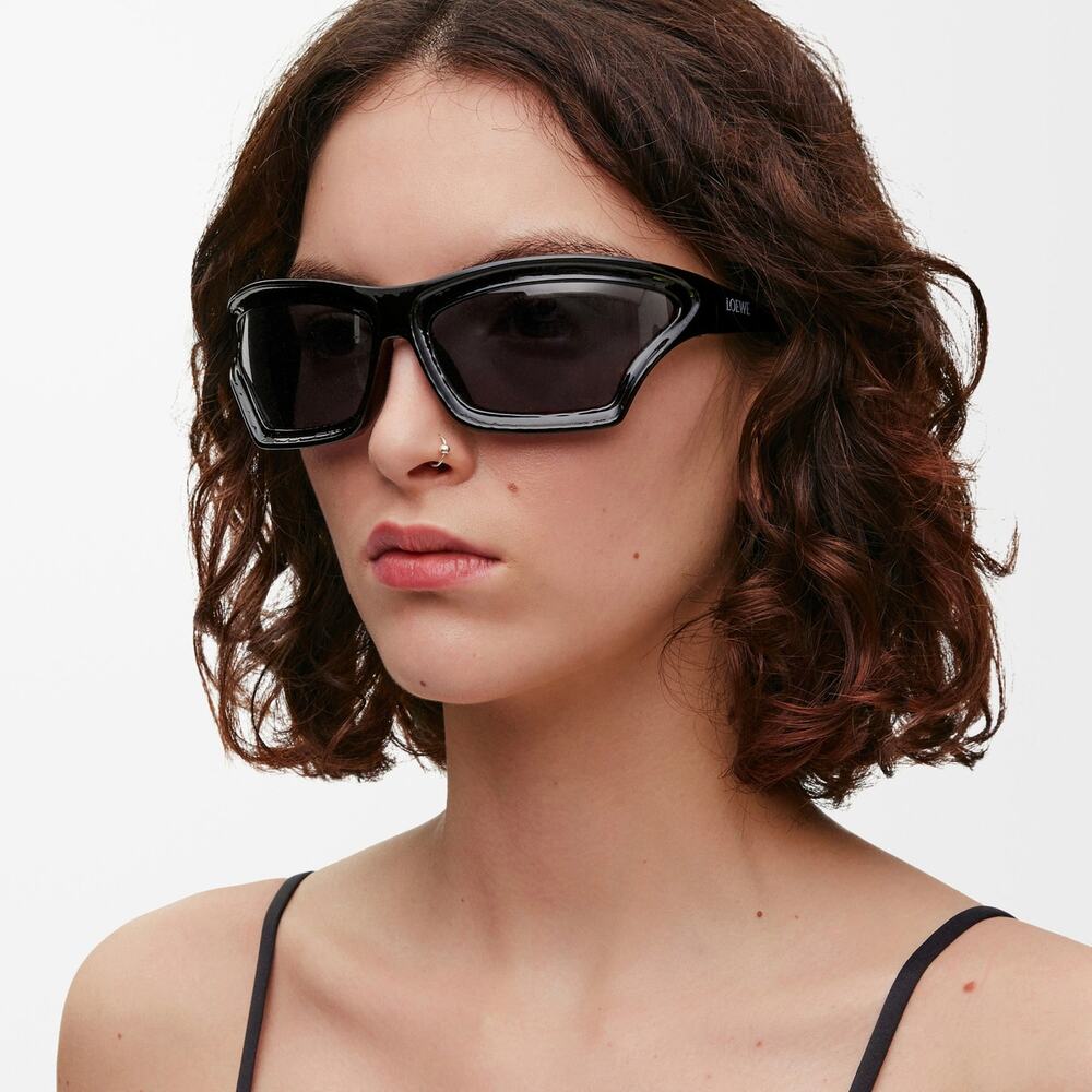 New! LOEWE Sunglasses LW40143U 01A, Authentic